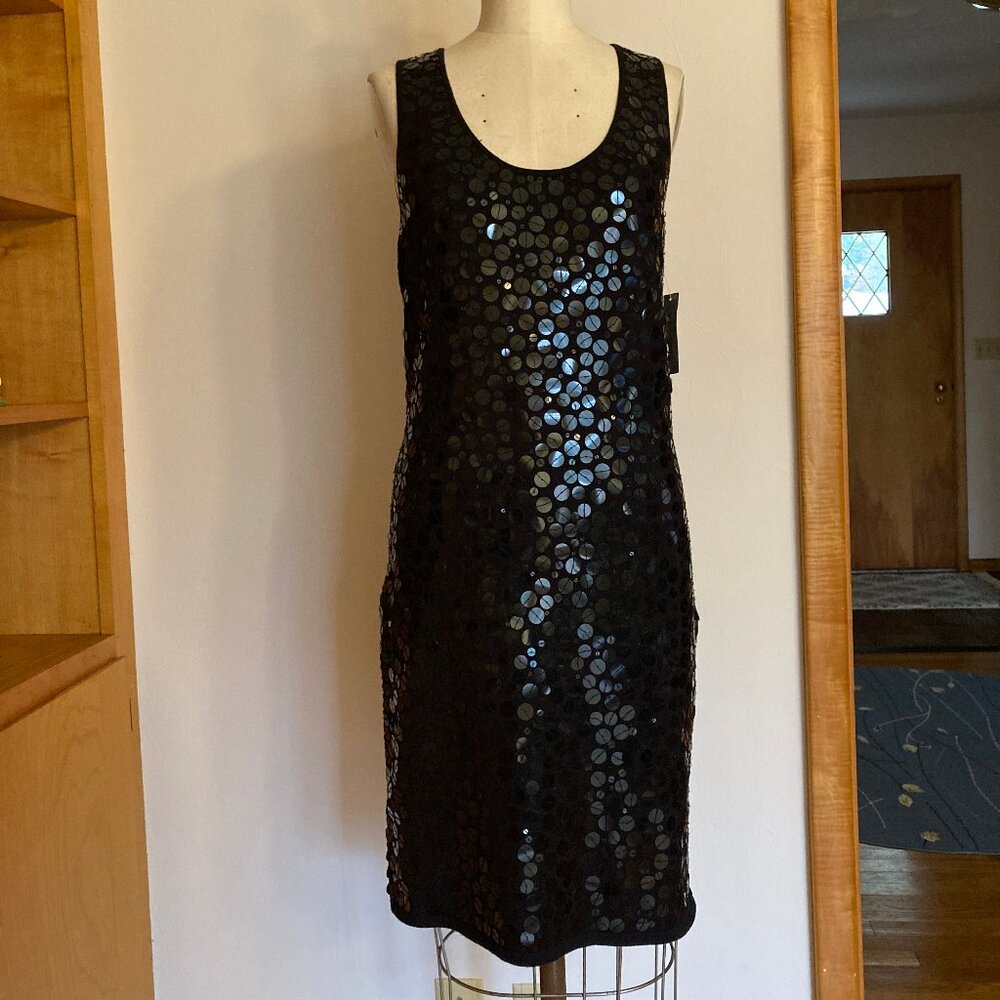 Worthington Sequin Dress Sleeveless Sparkle Bodycon